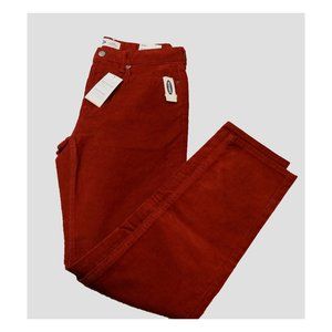 Men's Old Navy Red Corduroy Pants, 32x32